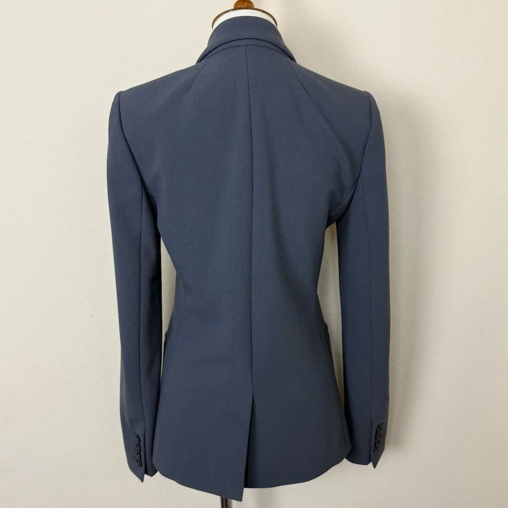J. Crew Single‎ Button Blazer Jacket in Bonded Crepe